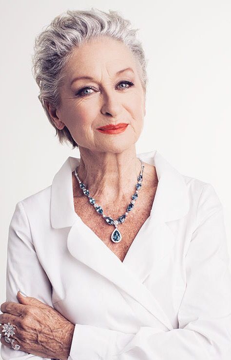 Hair Inspo Women With Naturally Grey Hair True Grit