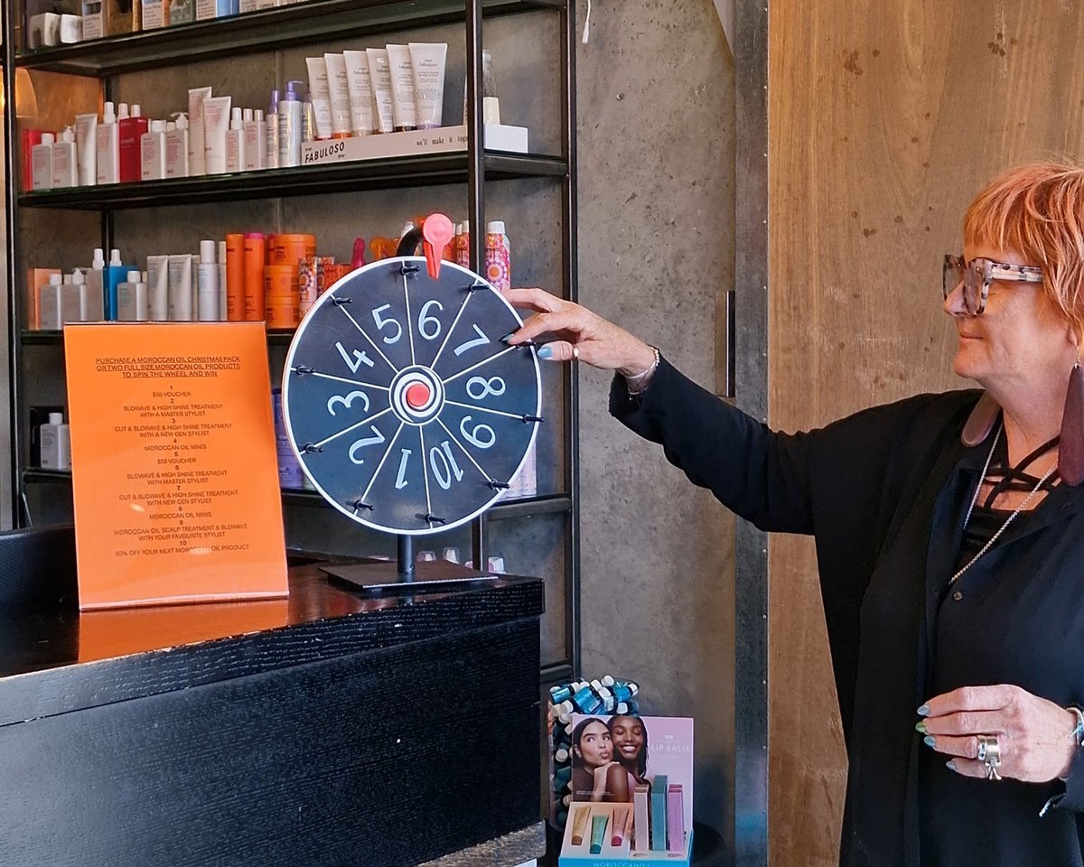Spin the wheel at True Grit reception